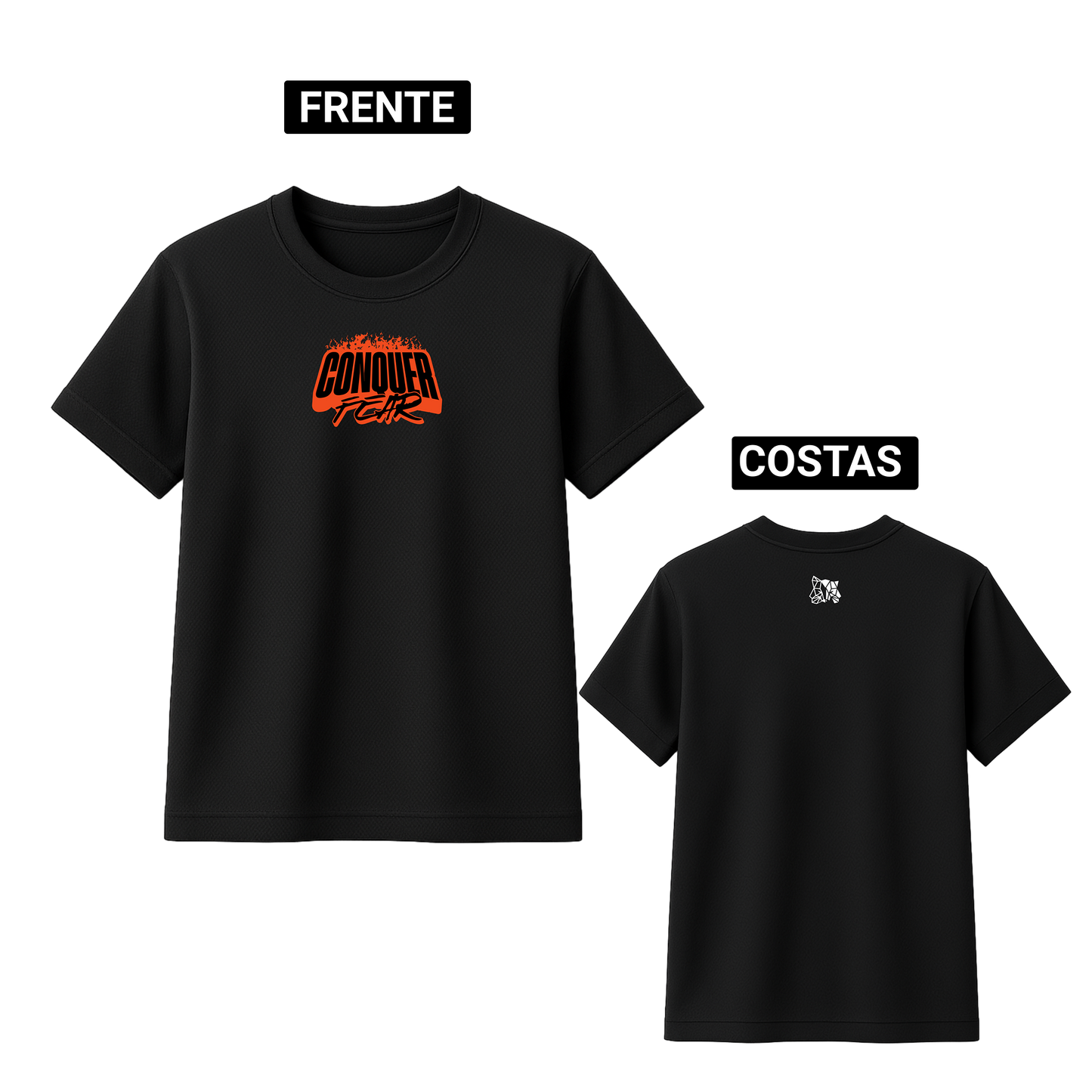 Camiseta UV- Conquer Fear