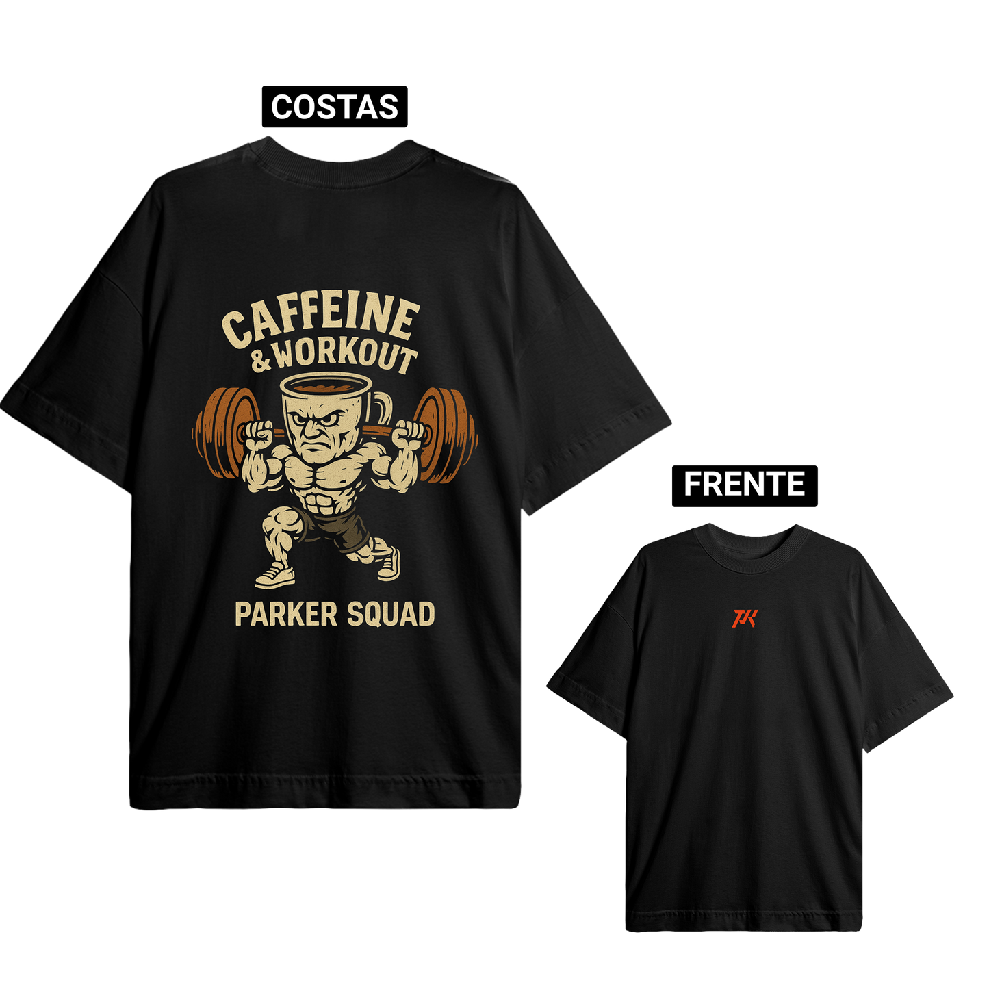 Oversized basica - Caffeine & workout