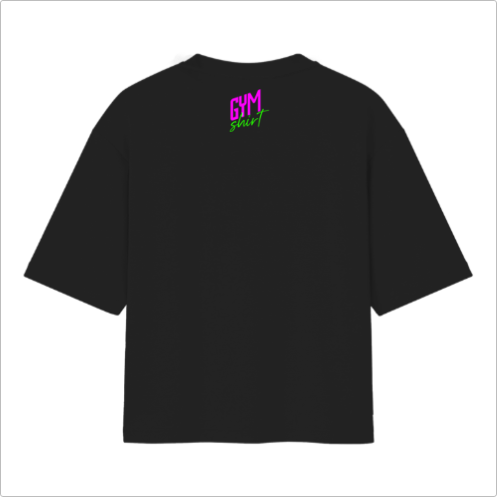 Camiseta oversized - Seja forte, não frouxo