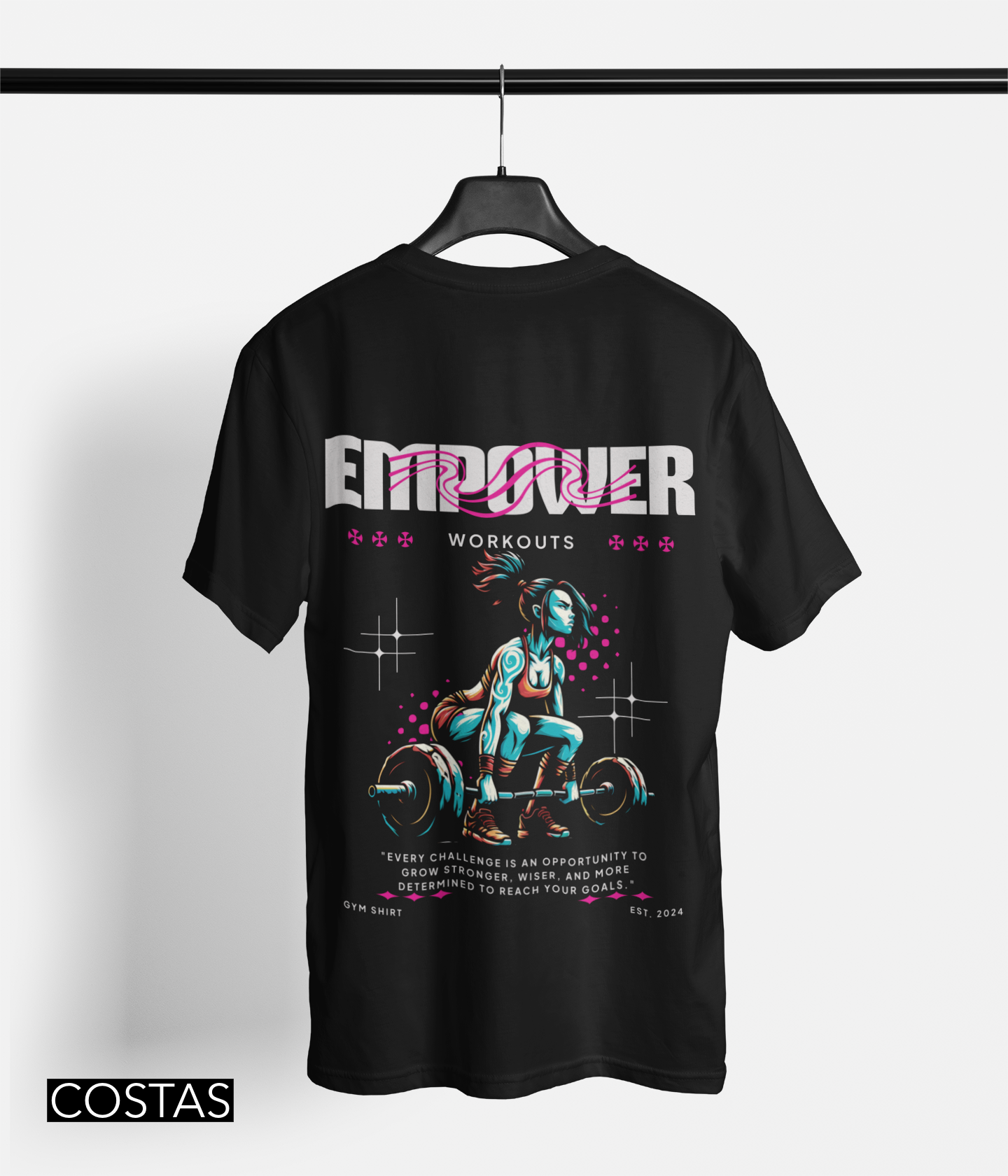 Camiseta oversized - Empower workouts
