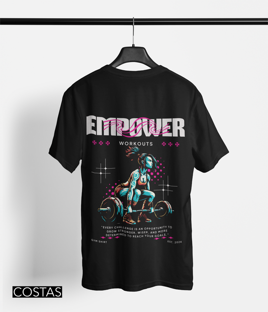 Camiseta oversized - Empower workouts