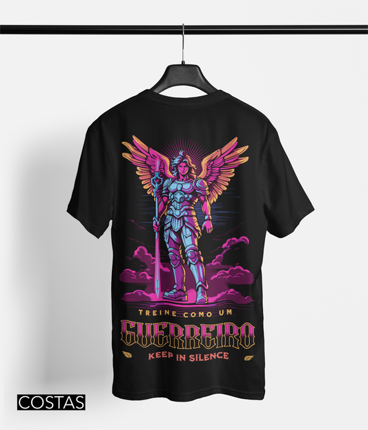 Camiseta oversized - Treine como um guerreiro