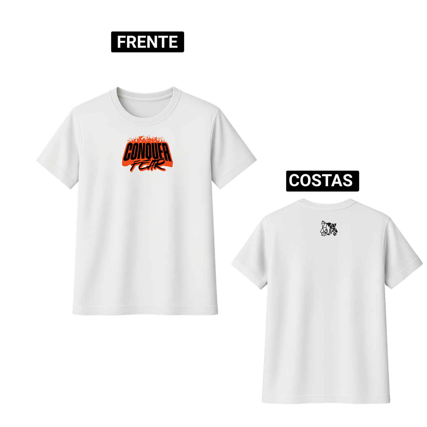 Camiseta UV- Conquer Fear