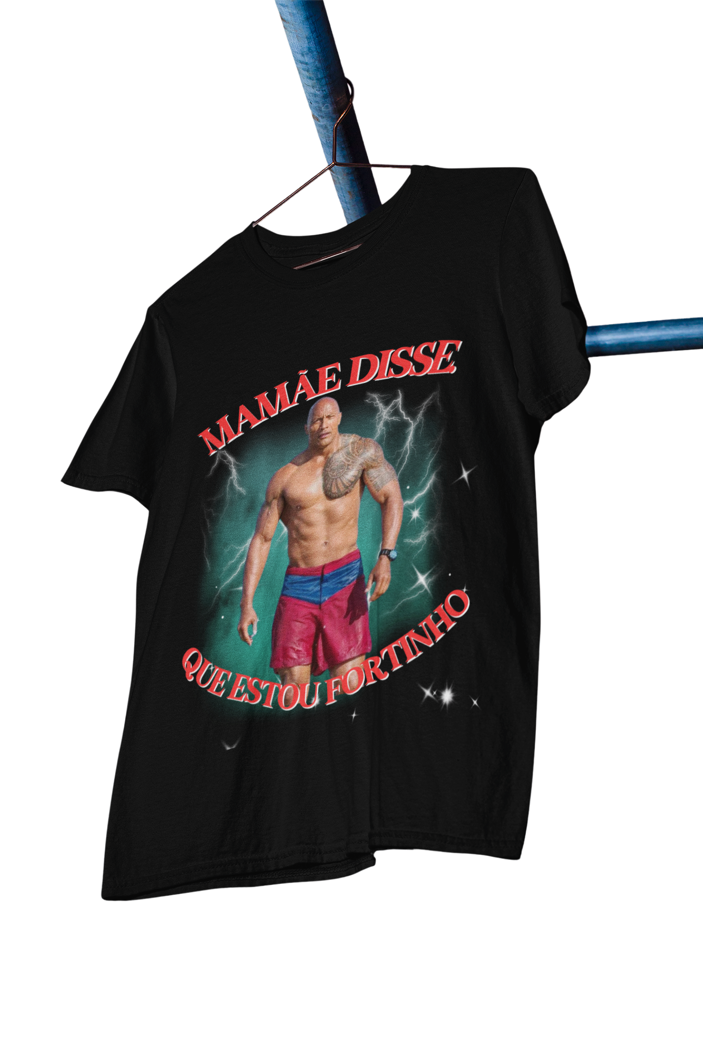 Camiseta oversized - The Rock