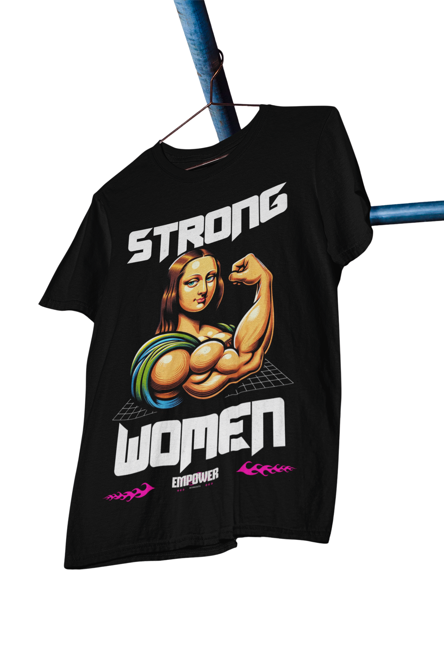 Camiseta oversized - Strong woman