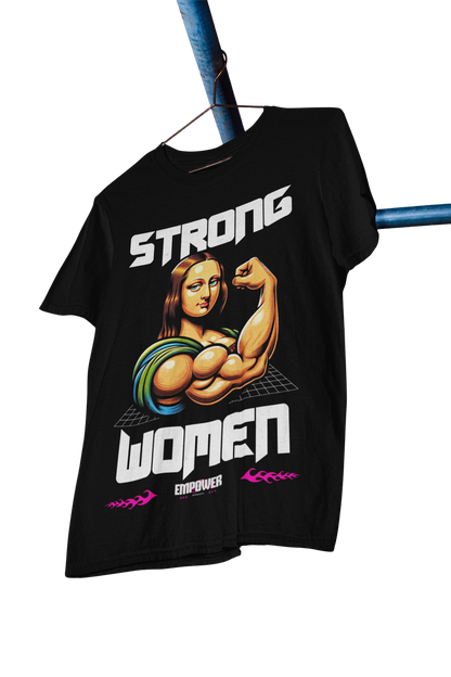 Camiseta oversized - Strong woman